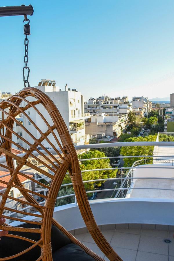 アテネBoutique Penthouse Next To Stavros Niarchos Foundationアパートメント エクステリア 写真