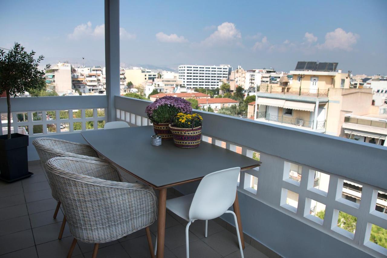 アテネBoutique Penthouse Next To Stavros Niarchos Foundationアパートメント エクステリア 写真